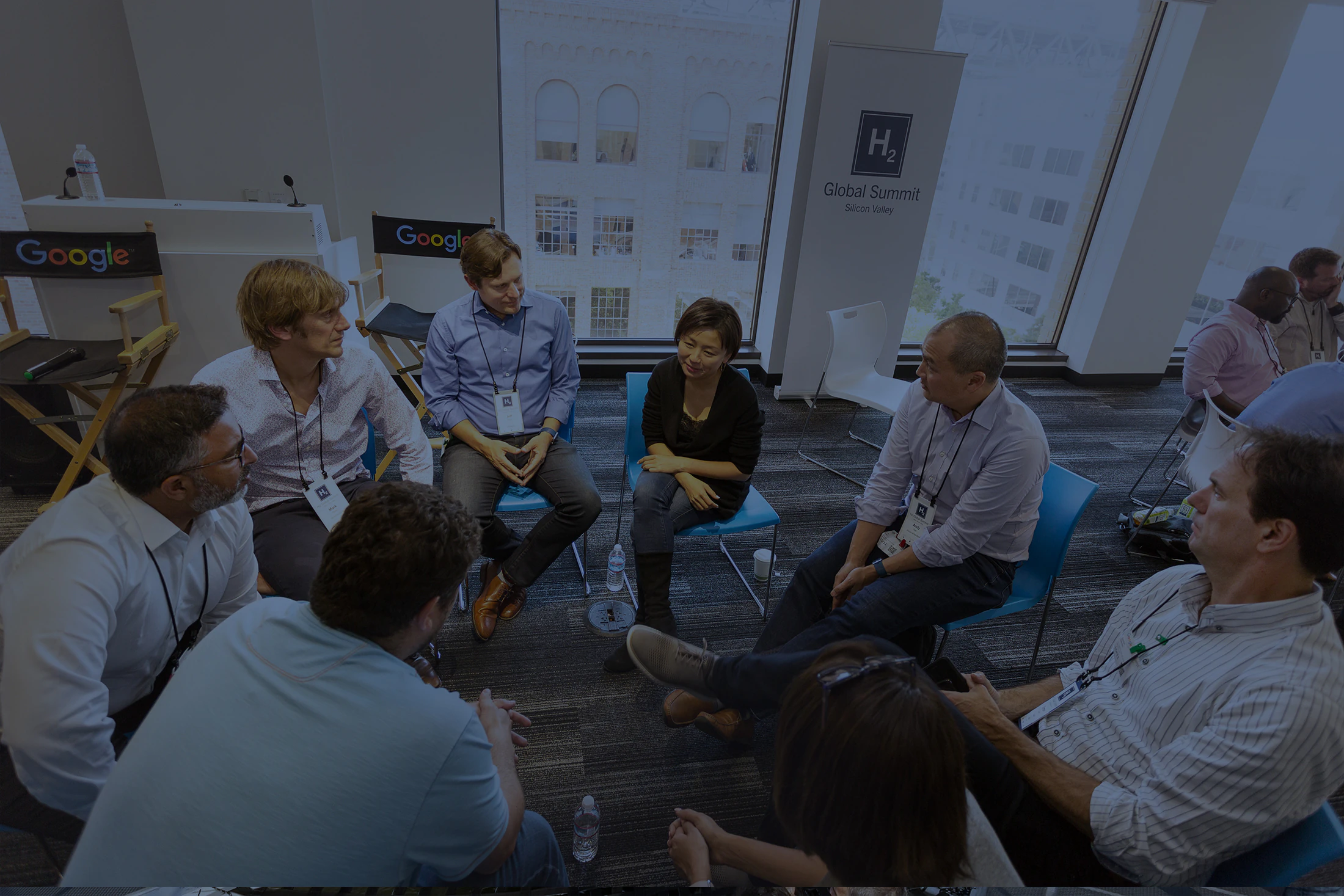 H2 members gathered at a global event